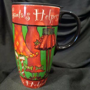 Cypress  Santa's Helpers mug with original box and tag